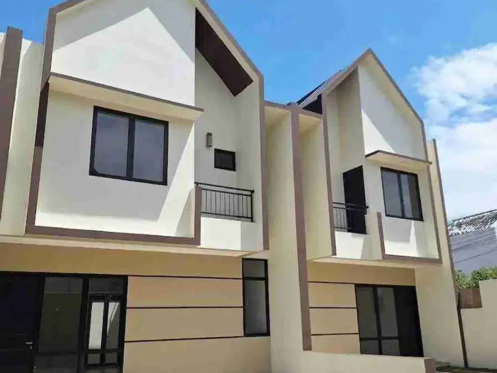Rumah 2 Lantai Tanah Luas Kualitas Premium 4 Kamar Hanya 1 M'an Dp 0