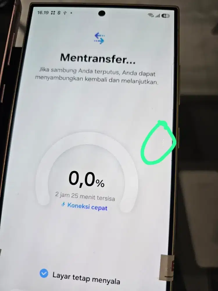 Samsung S24 Ultra 512gb MINUS layar Fulllset Mulus