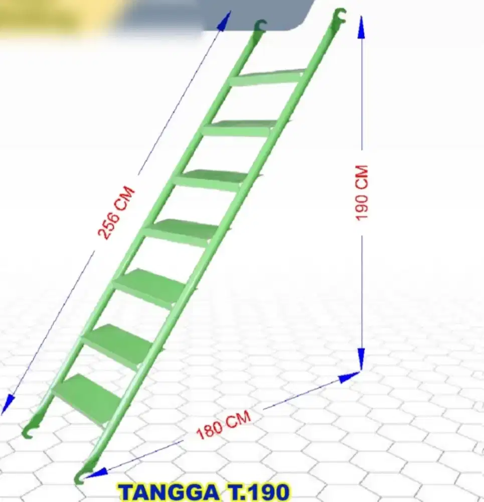 Jual dan Sewa Scaffolding Andang Kapolding / Tangga / Stair