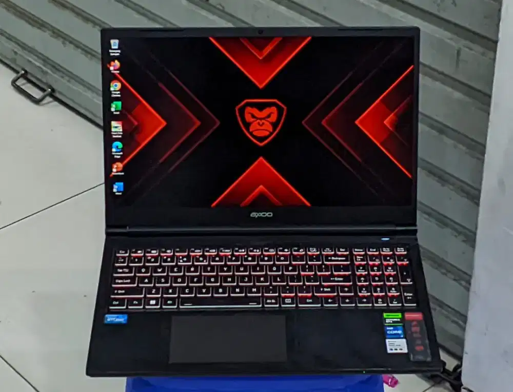 Type Laptop Axioo Pongo 750 Gaming Ram 16GB/512GB RTX 4050