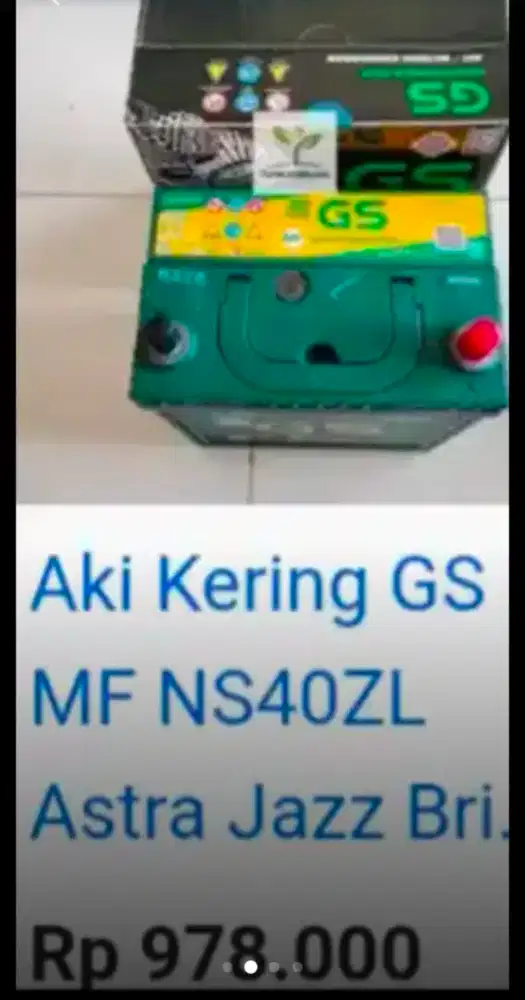 Macam 2 merk accu harga sama