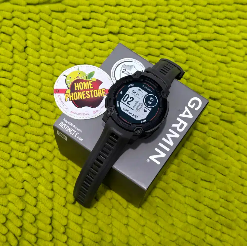 Garmin Instinct E 45mm Black Fullset