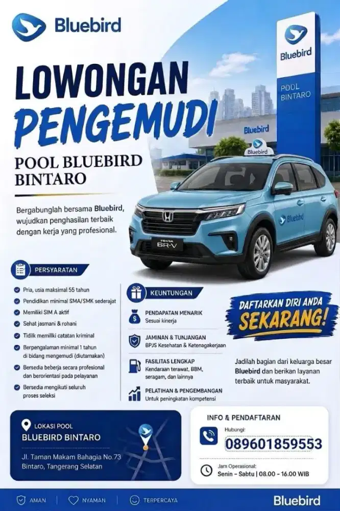 Lowongan kerja driver