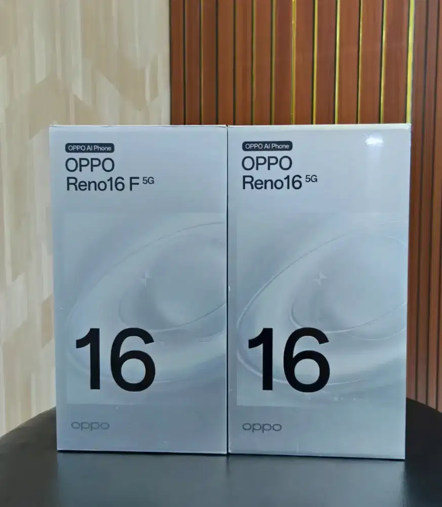 Oppo Reno 16f 5G new garansi resmi