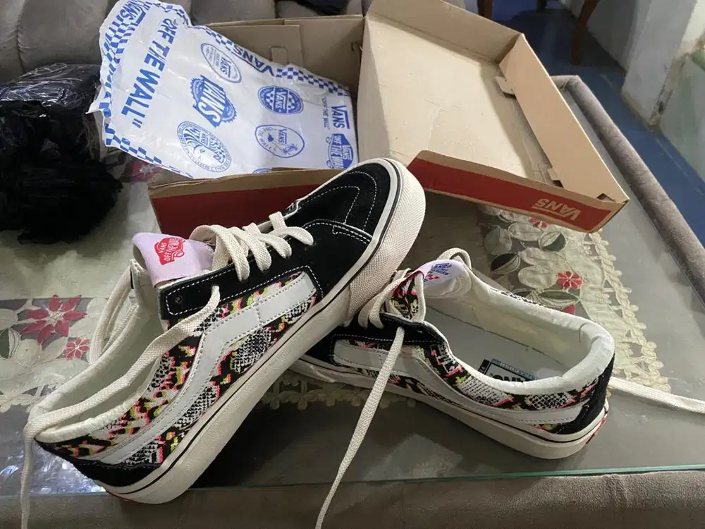 Sepatu vans sk8 low kualitas premium size 41, 42 biso pake