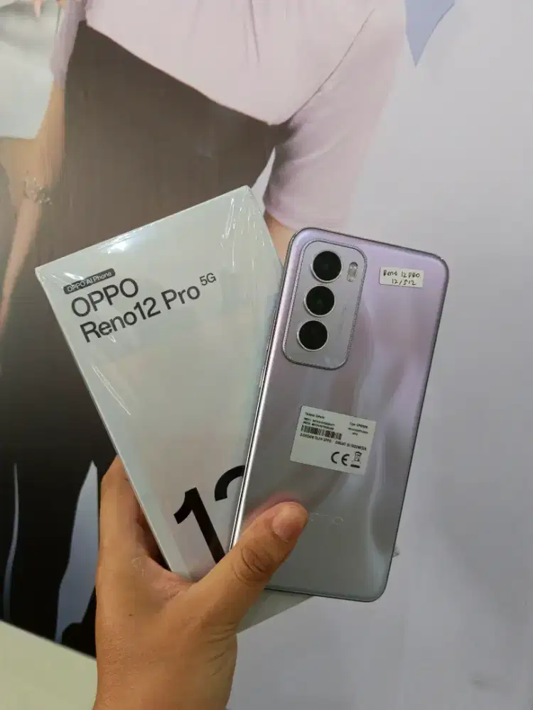 Oppo Reno 12 pro 5g ram 12/512 second