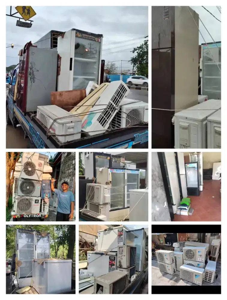 DIBELI TAWARKAN AC ELEKTRONIK BEKAS RUSAK PABRIK SWALAYAN RUKO DLL