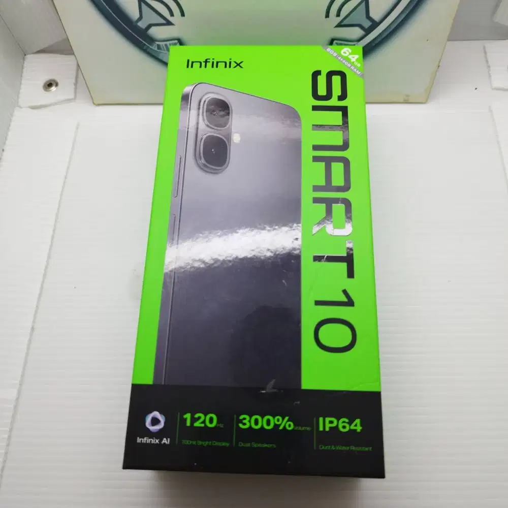 HP SECOND Infinix Smart 10 4/64GB | Unisoc T7250 | 5000 mAh