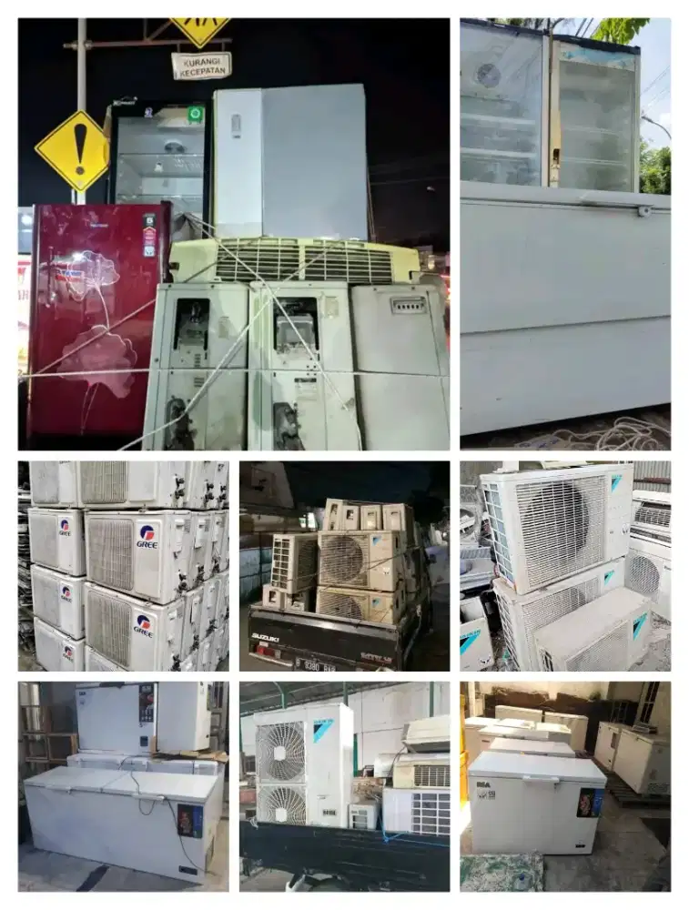 DIBELI TAWARKAN AC ELEKTRONIK BEKAS RUSAK PABRIK SWALAYAN RUKO DLL
