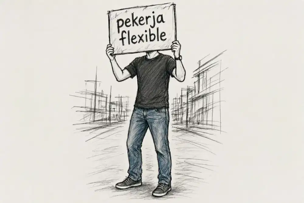 Mencari kerja apa saja