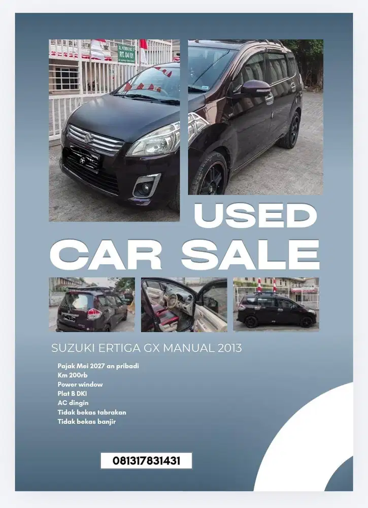 Suzuki Ertiga GX Manual 2013