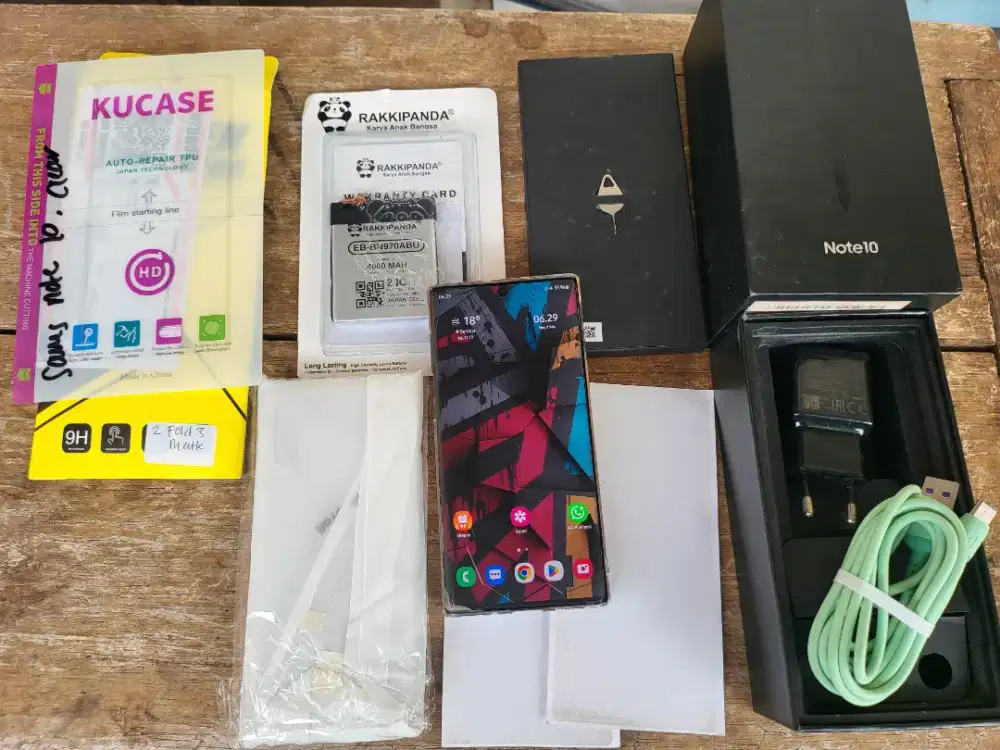 Samsung Note 10 AuraBlack 8/256 4G LTE DualSim eks SEIN Fullset