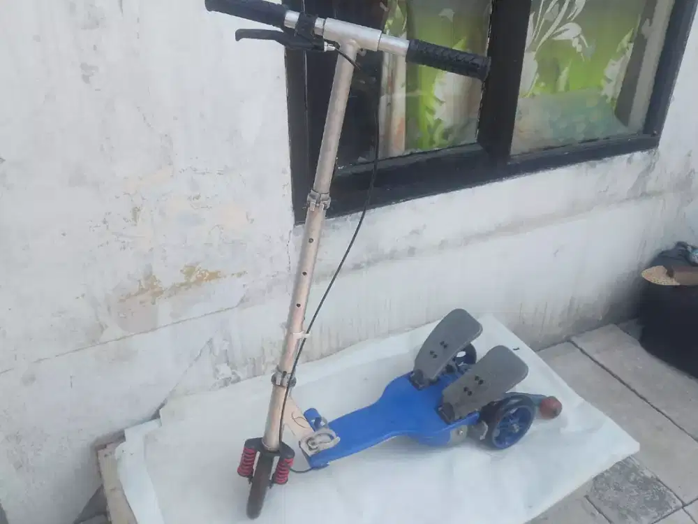 Skuter injak Siap pakai.