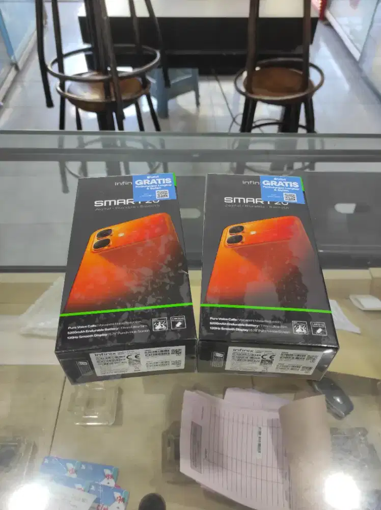 [ Fast respon WA ] Infinix Smart 20 4+4/128 Garansi resmi 1thn