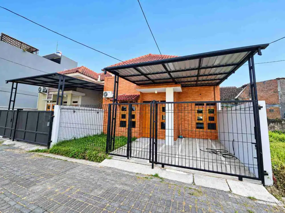 rumah cluster disewakan siap huni 3kamar dekat stadion manahan lokasi sumber
