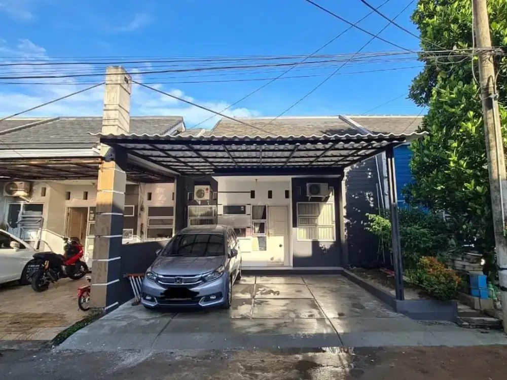 RUMAH BAGUS DALAM CLUSTER STRATEGIS di SAWAH LAMA CIPUTAT TANGERANG SELATAN