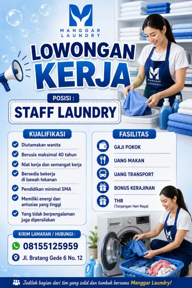 Lowongan Kerja Laundry Di Bratang Gede vl
