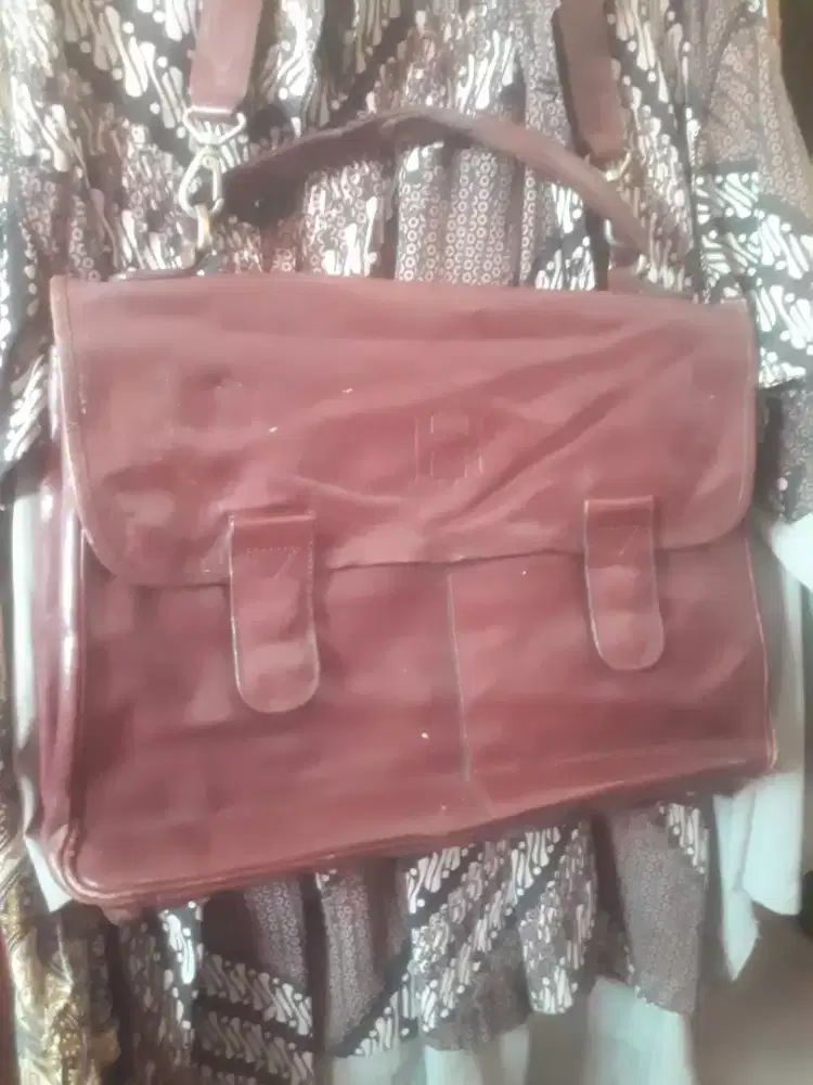 TAS SLING BAG ASLI KULIT HIROFU ITALY