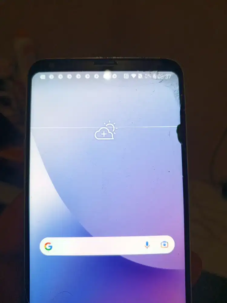 Hp LG v30 kondisi kyk di foto