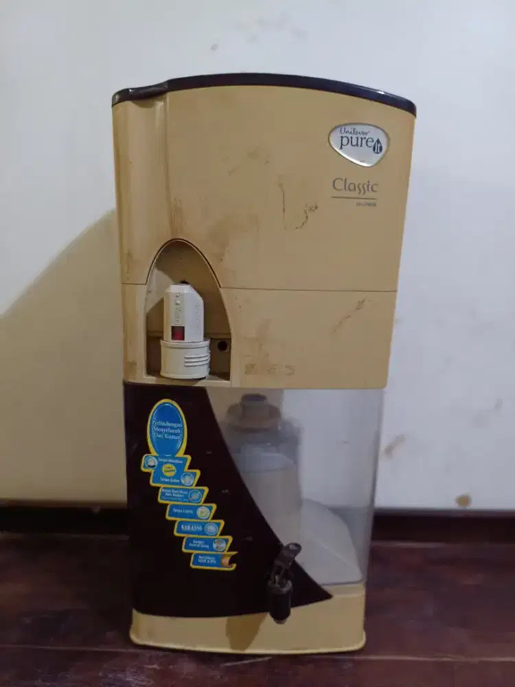 Pure it Classic 23 Litres Unilever Komplit Suku Cadang Didalamnya