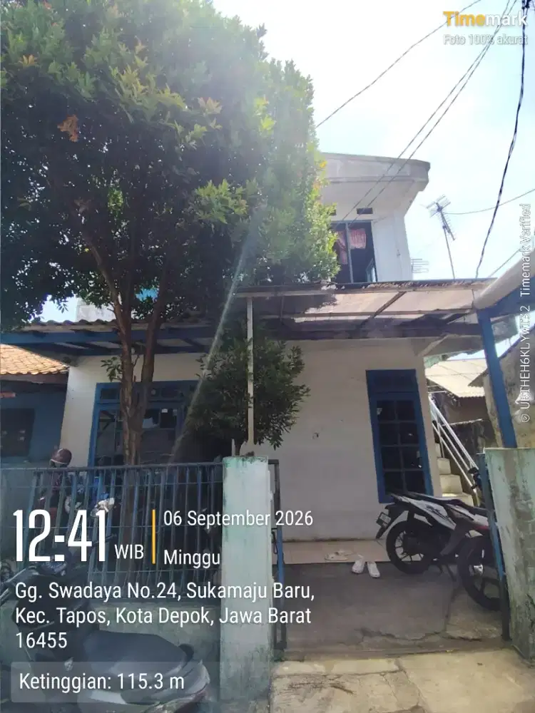 Rumah 2 lantai siap huni atau jadikan Kost2an untuk investasi.