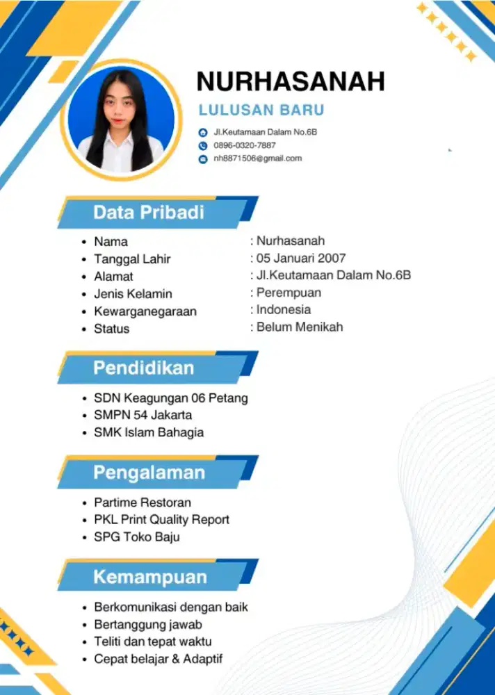 info loker  lulusan baru