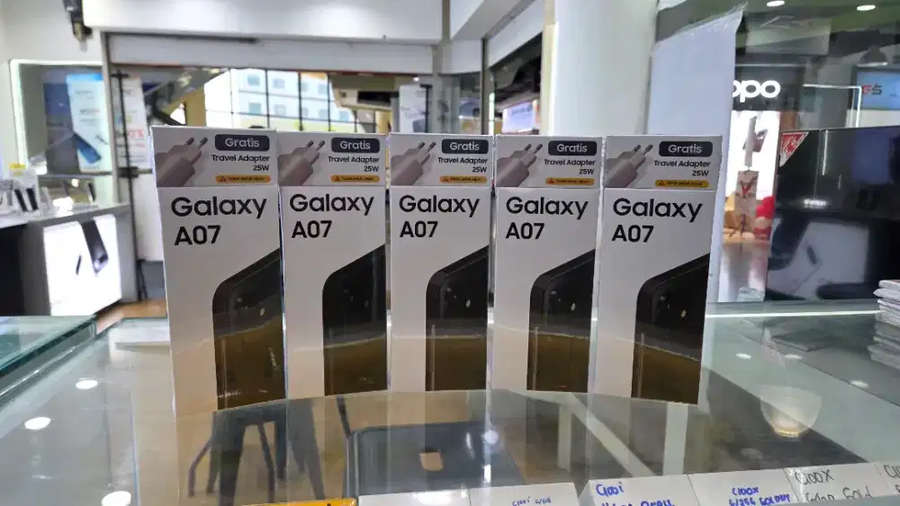 Samsung A07 4+4/64 Baru garansi resmi.bisa cicilan.bisa cod