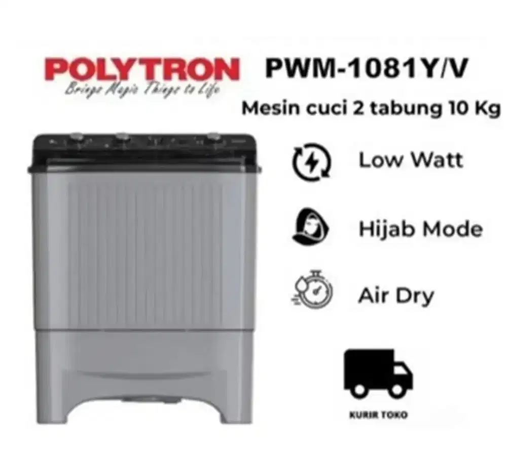 Mesin cuci 2 tabung