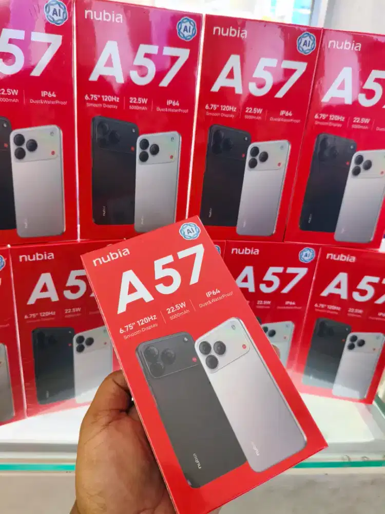 Nubia A57 4+8/128 segelbox resmi
