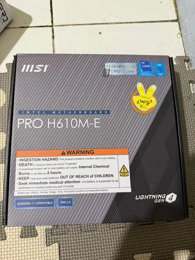Motherboard MSI PRO H610M-E DDR 5