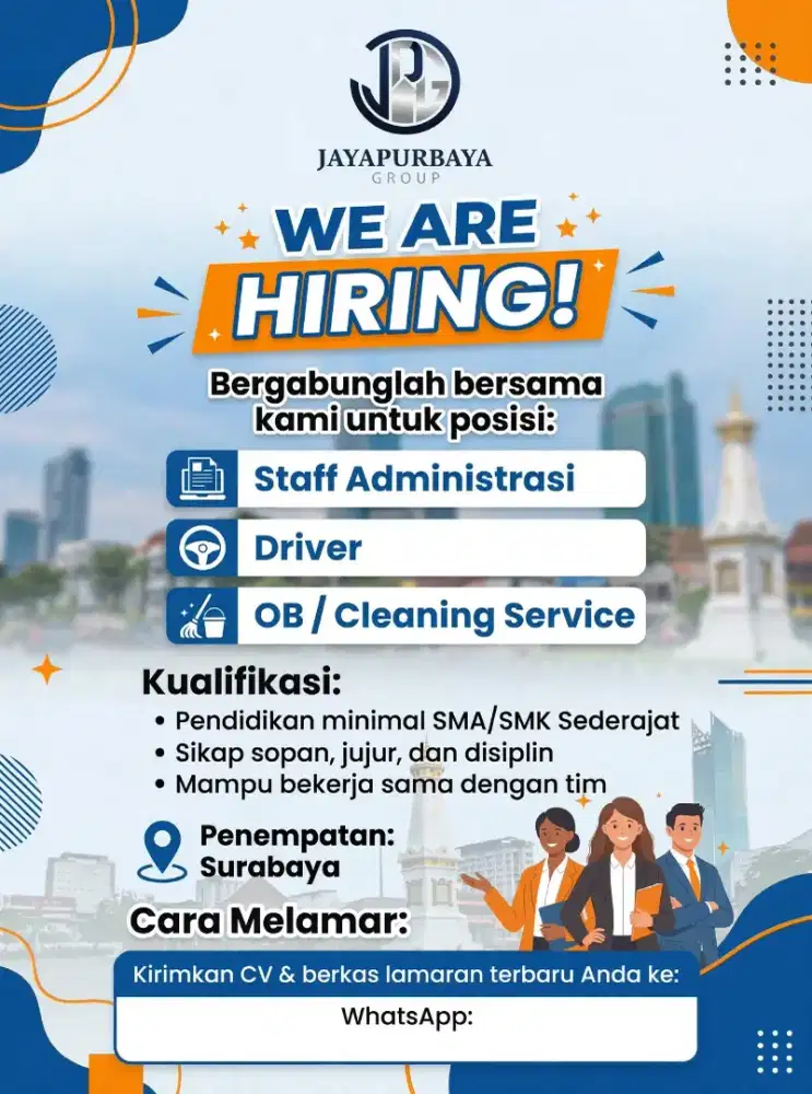 Info lowongan kerja luuuurrr