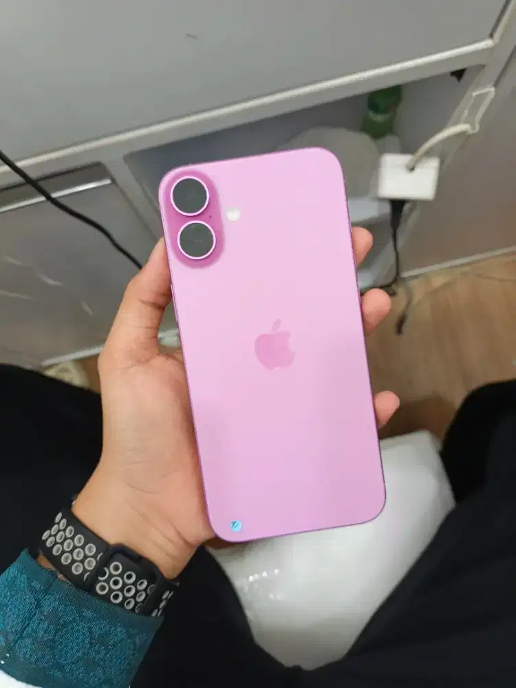 IPHONE 16 PLUS 128 RESMI PINK
