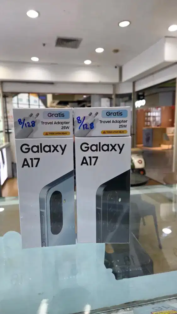 Samsung A17 8+8/128 baru garansi resmi.bisa cod free banyak