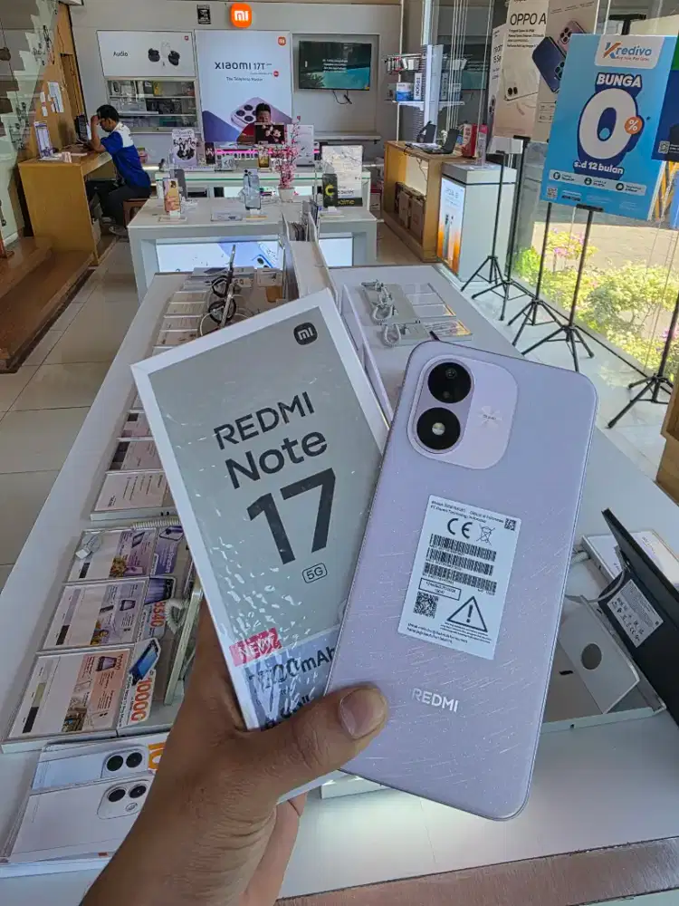 REDMI NOTE 17 DP 0% GARANSI RESMI