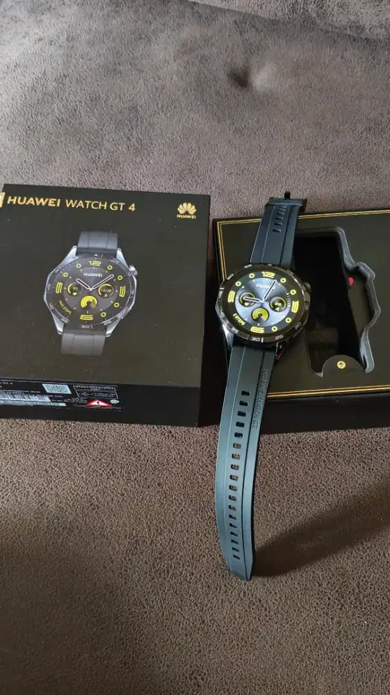 Huawei watch GT 4 46mm normal lengkap batre awet