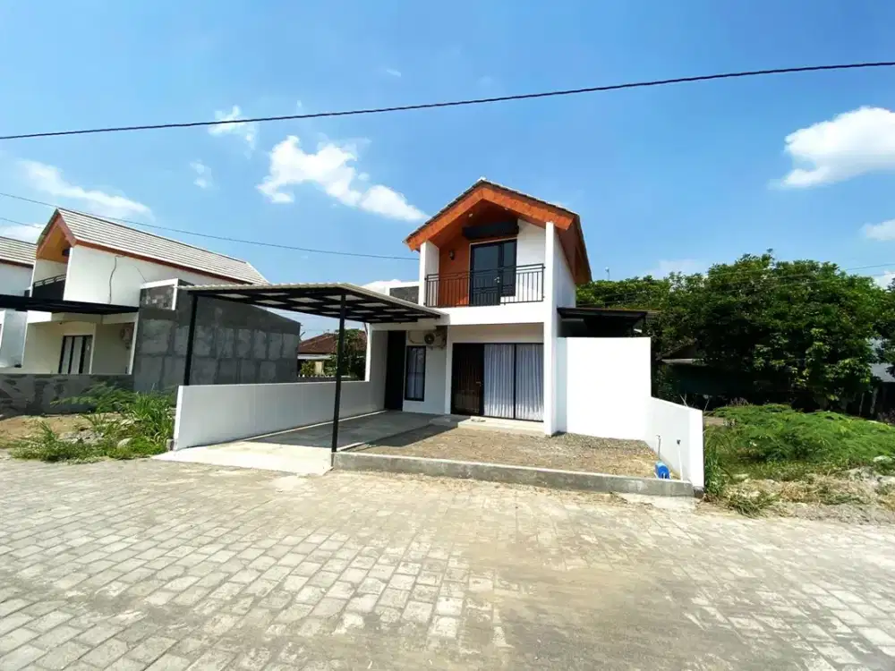 PROMO HEMAT 80 JUTA! Rumah Scandinavian Prambanan Cuma 535 Jt SHM Ready