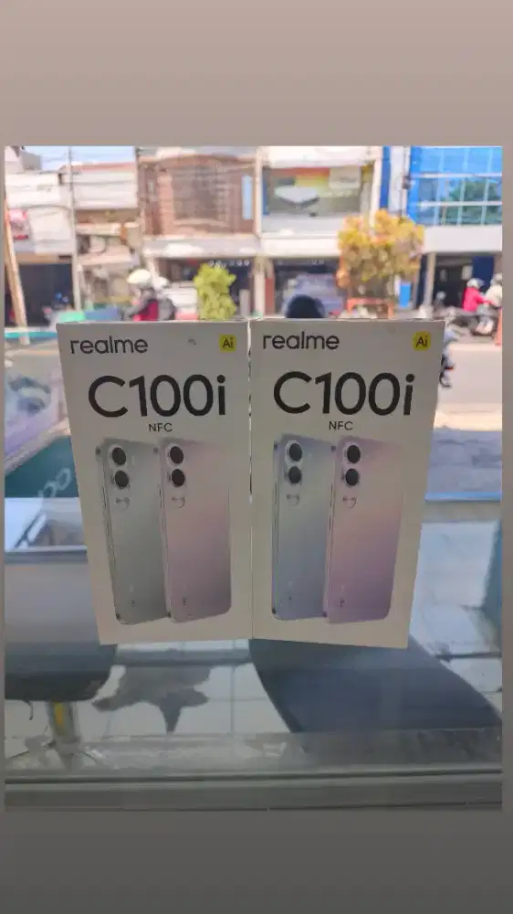 Realme c100i segelbox resmi
