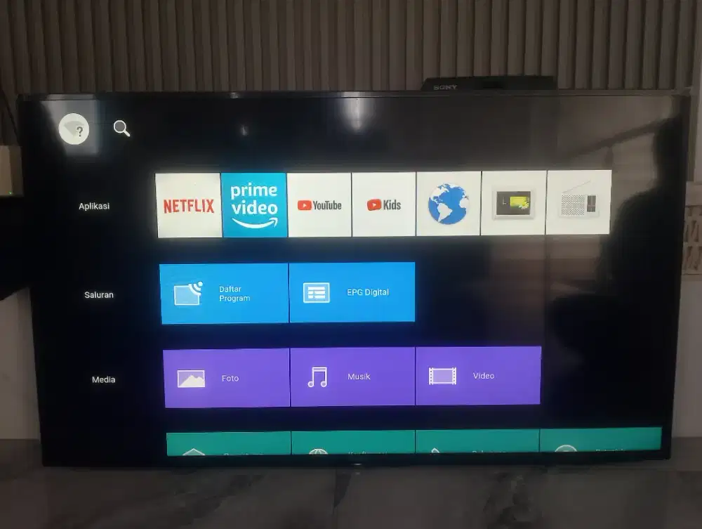 Jual smart tv sony KDL 50W 660G 50 ince