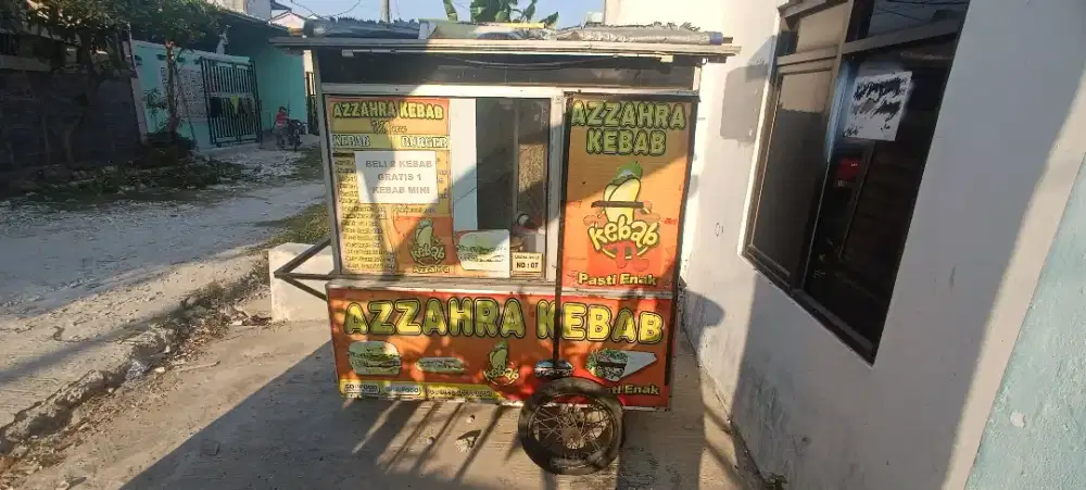 GEROBAK KEBAB FULL SETT 3,5 JT NEGO