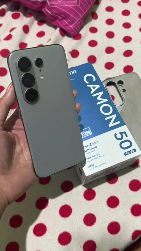tecno camon 50 pro 8/256 fullset bh 100