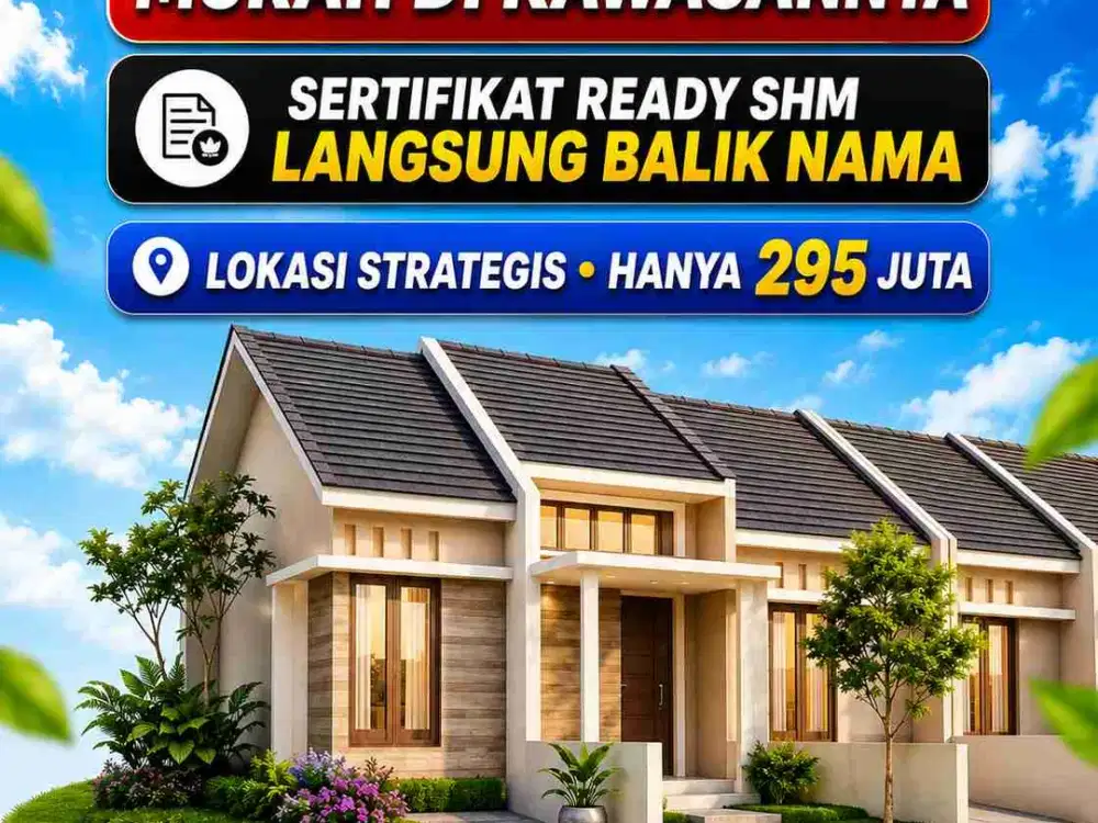 Hunian murah di jati gawok sukoharjo
