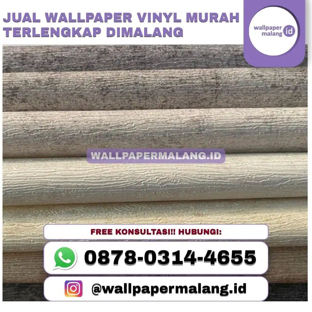 JUAL WALLPAPER VINYL MURAH TERLENGKAP DI MALANG