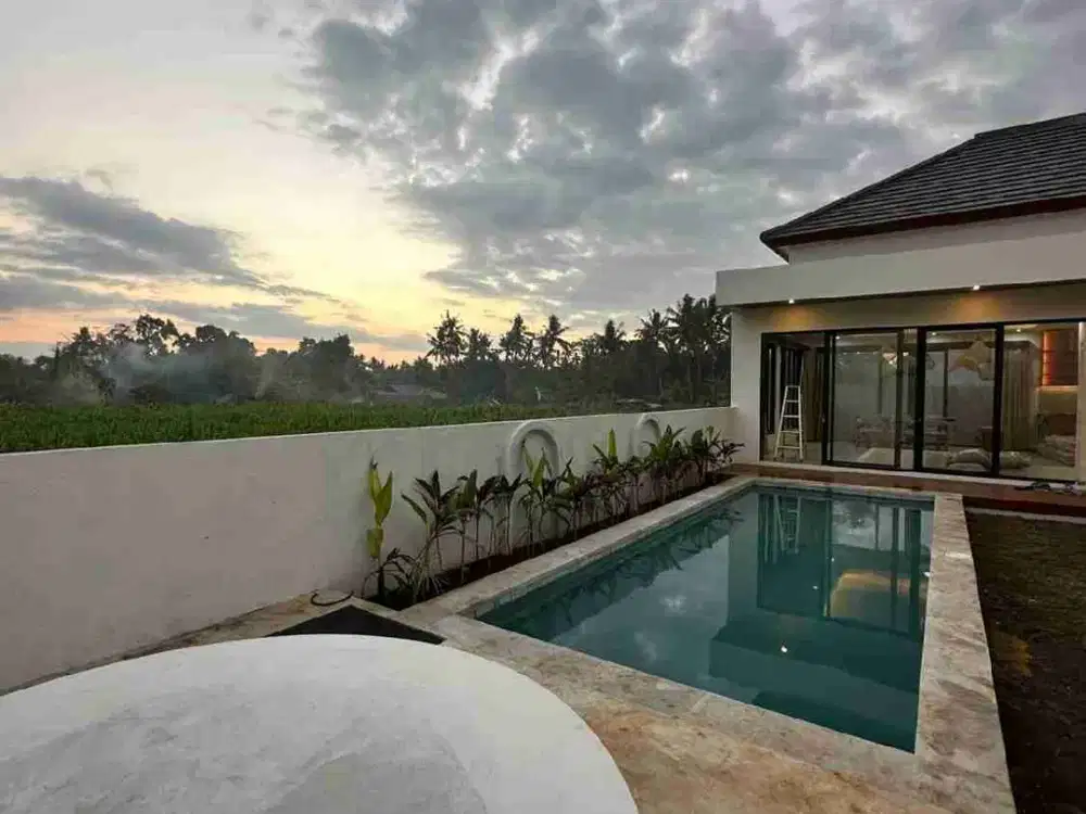 villa baru  view sawah dan Gunung di lovina