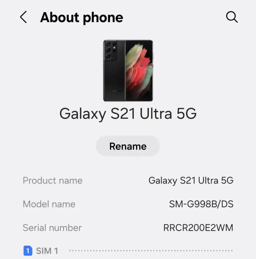 Samsung galaxy s21 ultra 5g