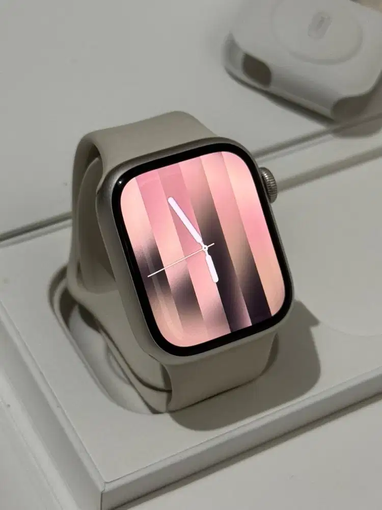 iBox Apple Watch Series 8 41mm Starlight Fullset ID/A