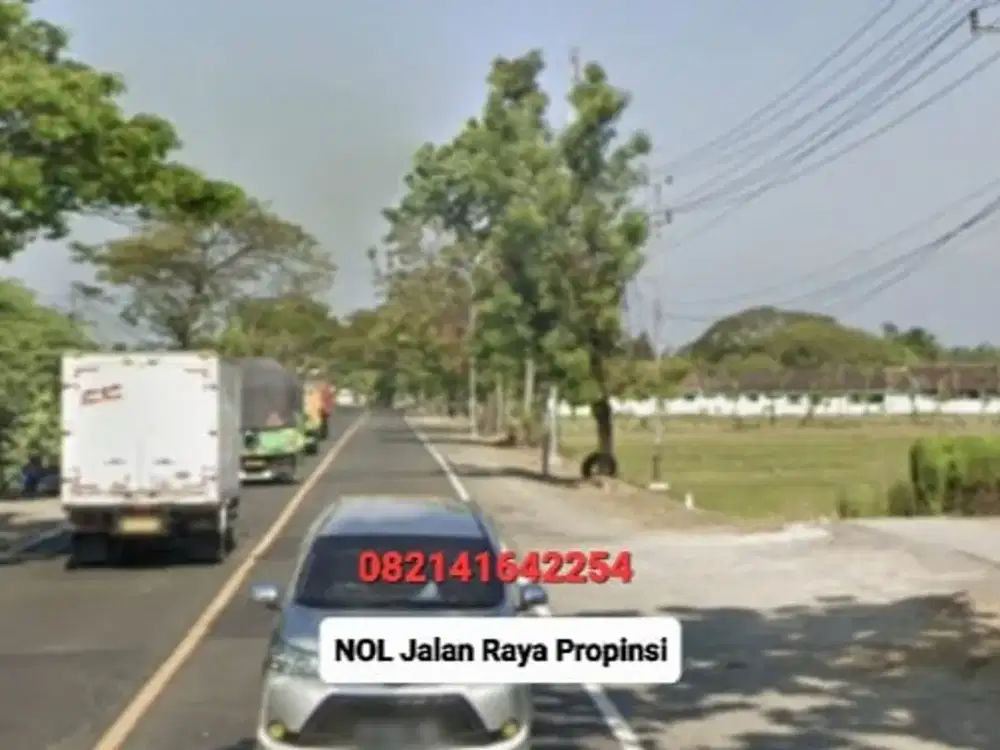 DIJUAL Tanah Zona Industri, LD 138 mtr dekat Gerbang TOL Caruban, Lokasi Strategis