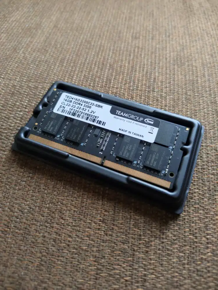 ram 16gb ddr4 3200 Team sodimm laptop lifetime warranty