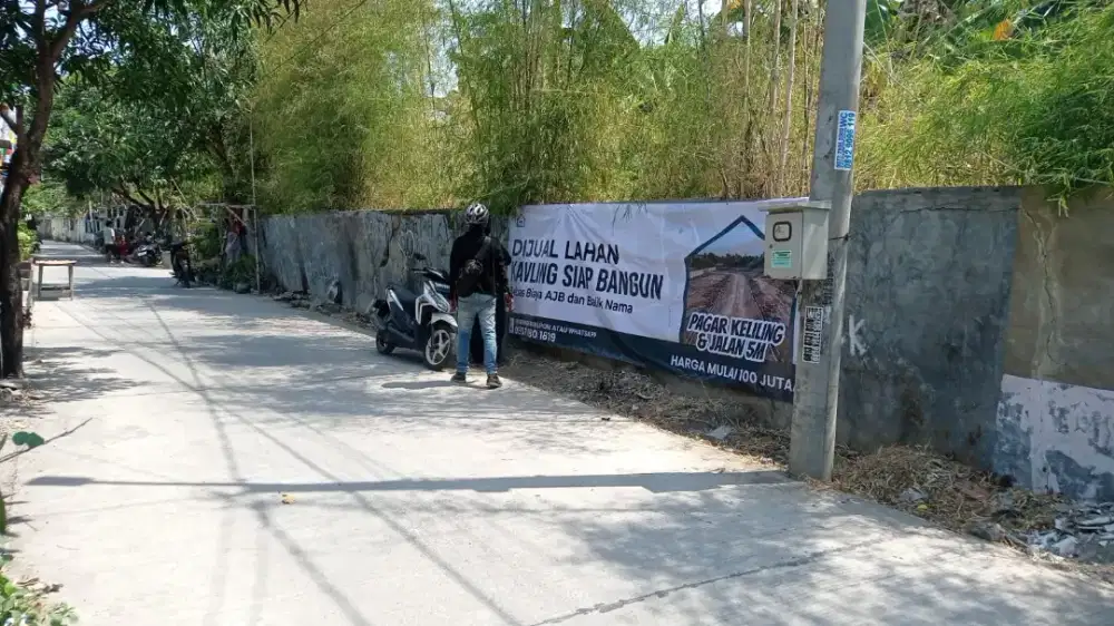 Kavling rumah siap bangun