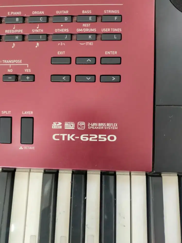Keyboard Casio CTK-6250