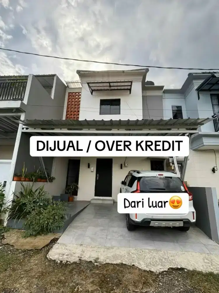 Dijual / over kredit rumah rasa villa